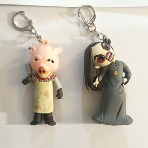 Widow & Butcher | Spirit Halloween Animatronics Keychain